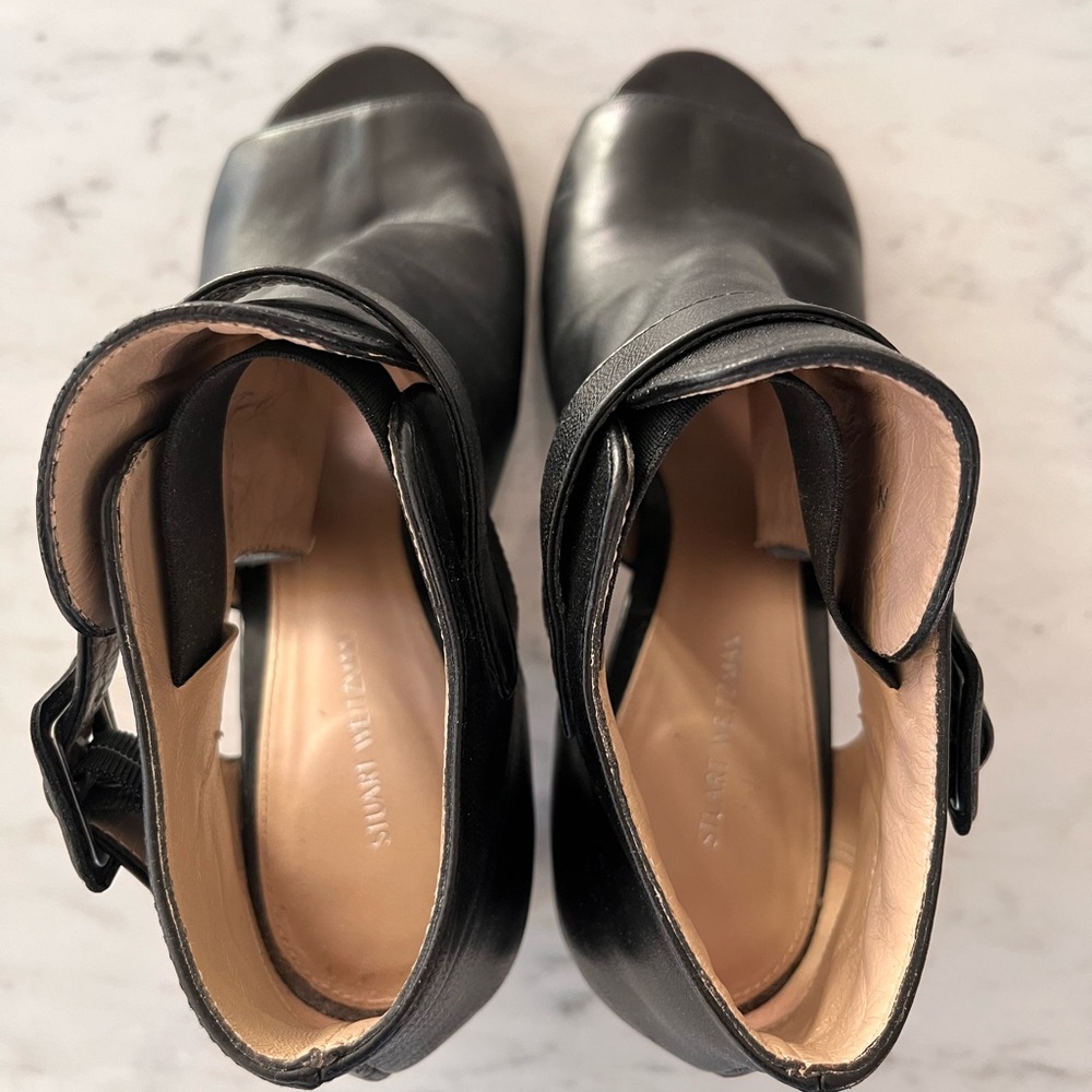 Stuart Weitzman Openface Bootie Size 9 - image 3